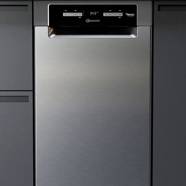 Bauknecht BSUO 3O23 PF X  | Onderbouw vaatwasser | 45 cm | RVS