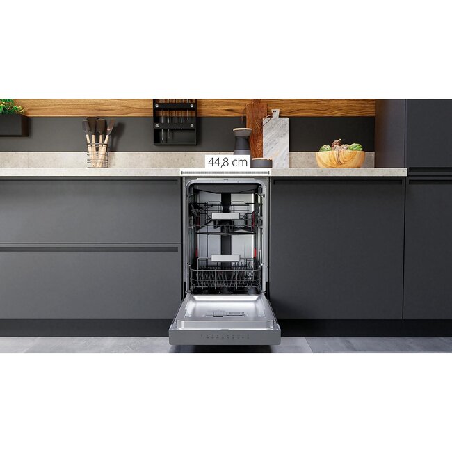 Bauknecht BSUO 3O23 PF X  | Onderbouw vaatwasser | 45 cm | RVS