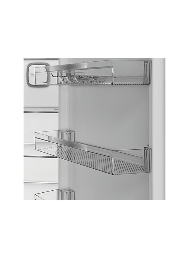 Bauknecht KGDNF 203 C | Koelvriescombinatie | RVS | C label