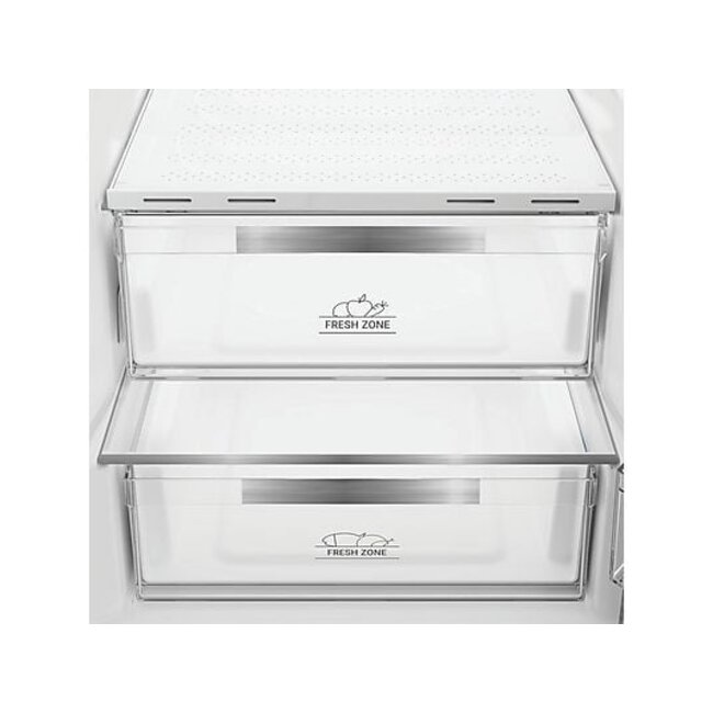 Bauknecht KGDNF 203 C | Koelvriescombinatie | RVS | C label