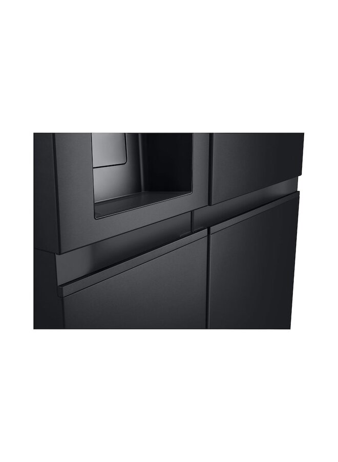 LG GSLE91EVAB | Amerikaanse koelkast | Zwart | Label B