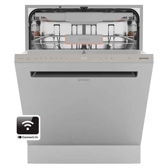 Gorenje GU673A65X | Onderbouw vaatwasser | RVS | Label A