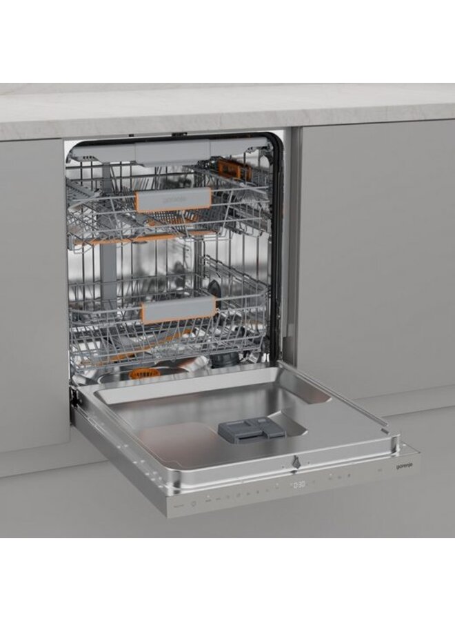 Gorenje GU673A65X | Onderbouw vaatwasser | RVS | Label A