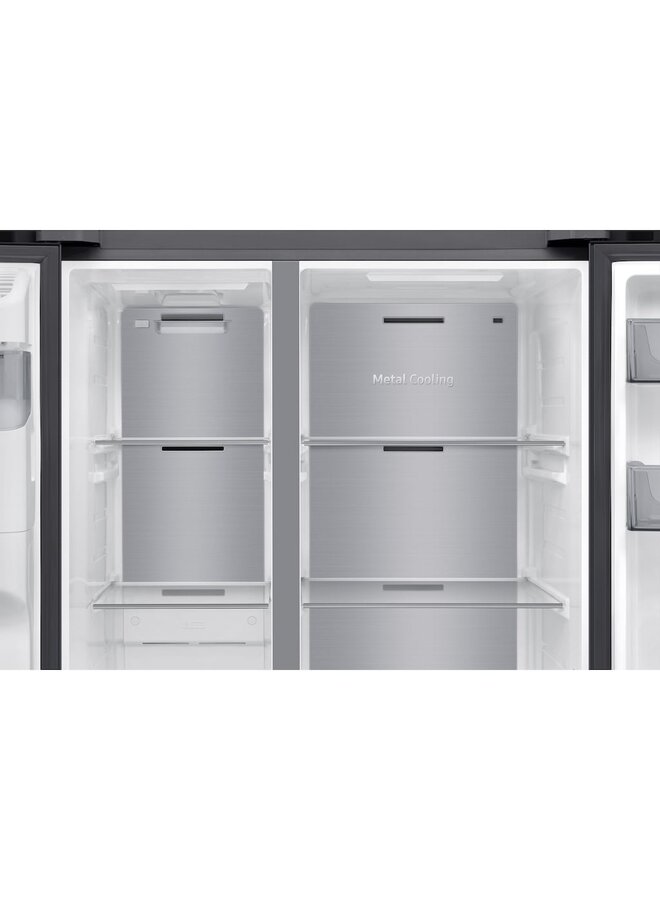 Samsung RS70F65QEF | Amerikaanse koelkast | Zwartstaal