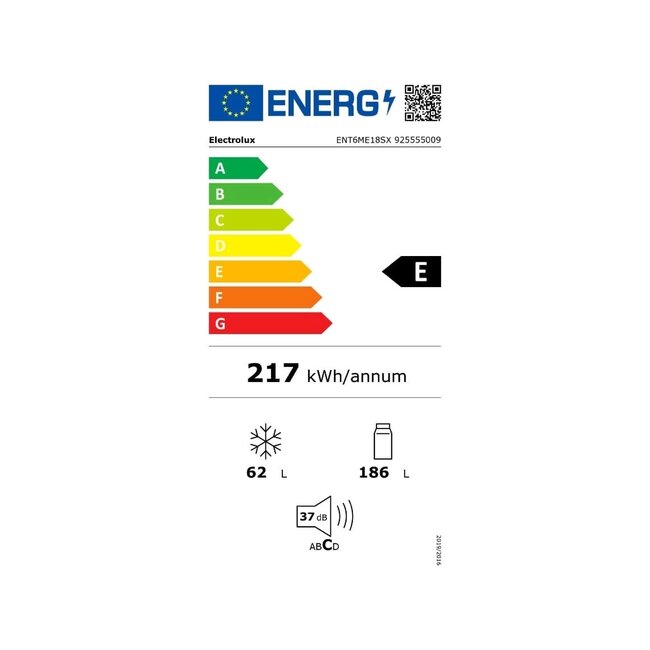 Electrolux ( AEG ) Electrolux ENT6ME18SX | Inbouw koelkast | 178 cm