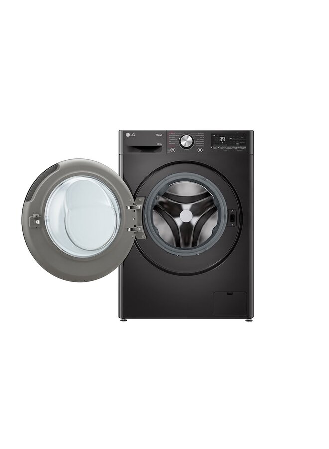 LG W4WR70X6YB | Wasdroogcombinatie | 10/6 kg | Zwart