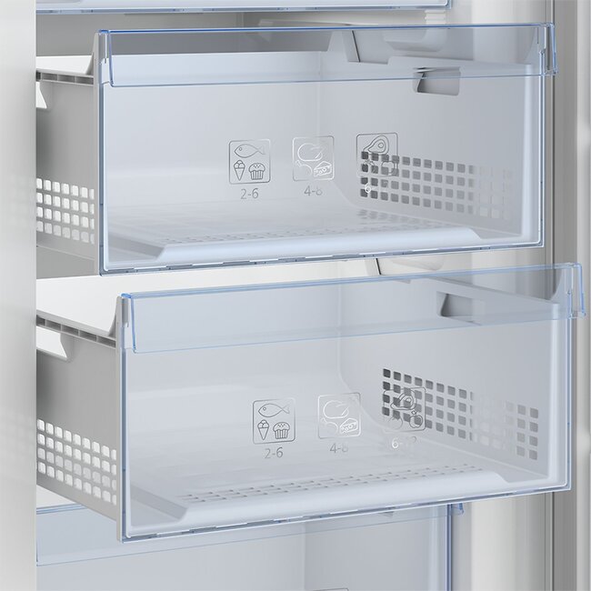 Beko  RFNE448E45W | Vrieskast  | NoFrost | 404 Ltr