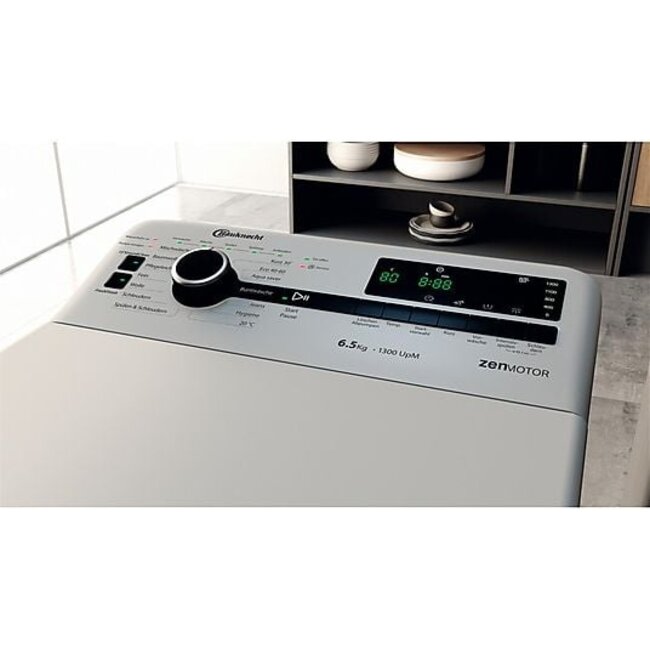 Bauknecht WMT Silver 6513 D4 | Bovenlader wasmachine | 6,5 kg
