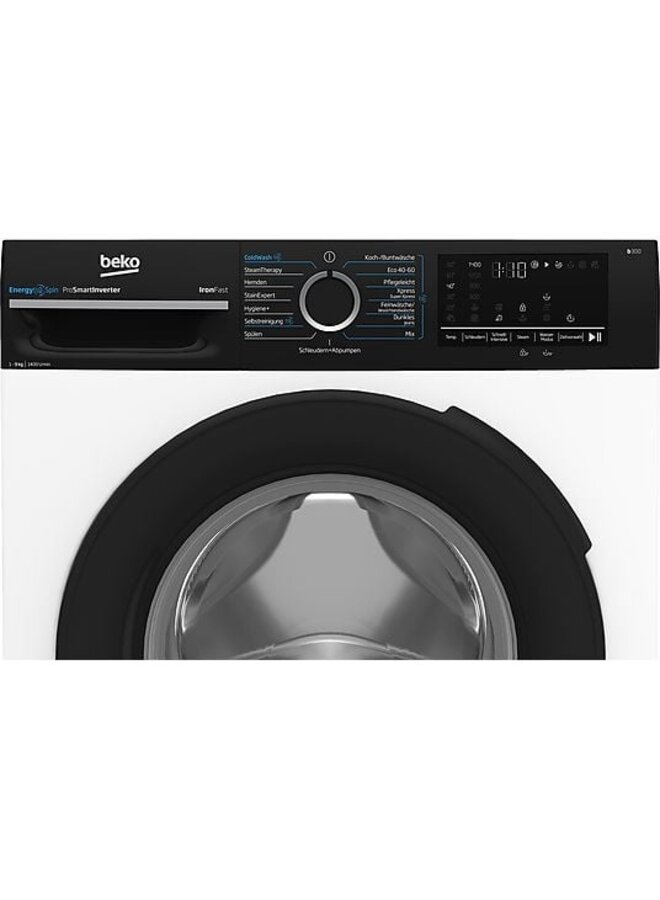 Beko  BM3WFU4941W | Wasmachine | 9 kg | EnergySpin