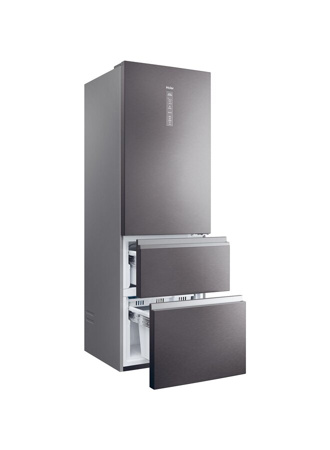 Haier HTW5618CNMP | Koelvriescombinatie | RVS