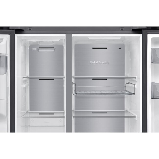 Samsung RS80F65KDFEF | Amerikaanse koelkast | Black steel