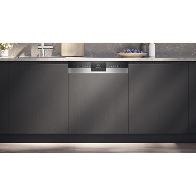 Siemens SN53ES04TE | Half geintegreerde vaatwasser | Autodeur