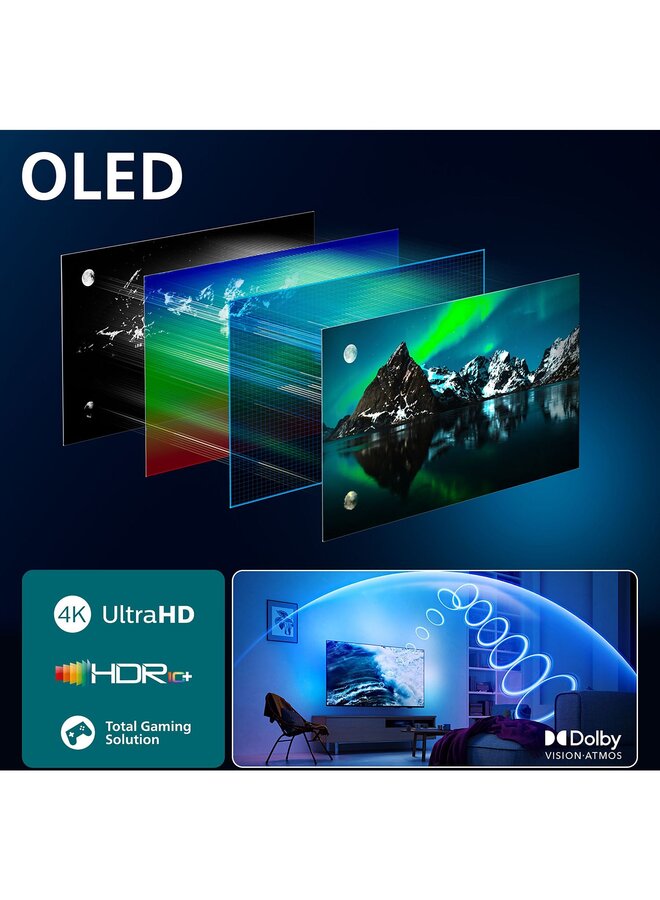 PHILIPS 65OLED760 4k OLED Ambilight TV 65 inch