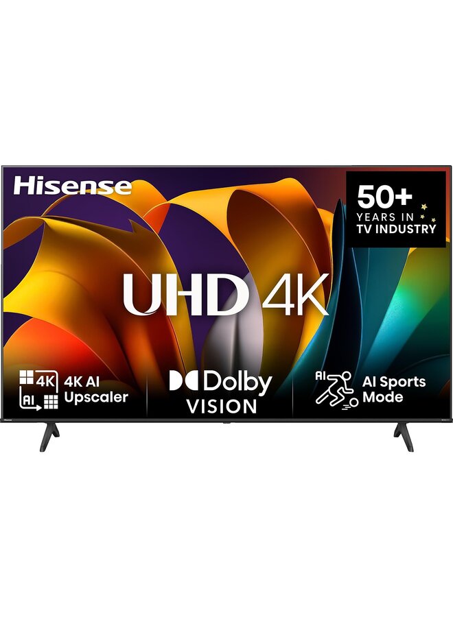 Hisense 43A6N | 4 K Smart TV 43 inch