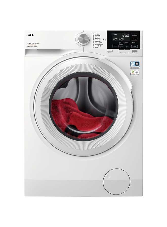 AEG LWR7G60690 | Wasdroogcombinatie | 1600 toeren 9-5 kg