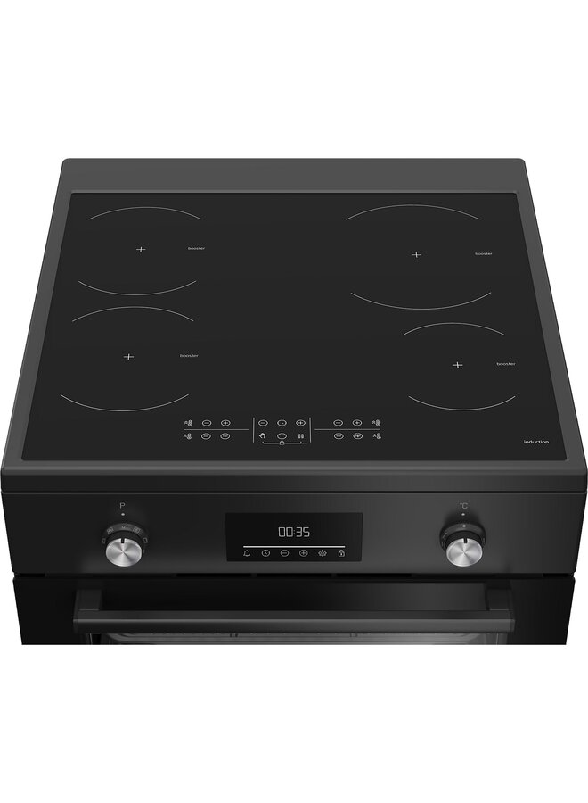 Beko FBMA6930GA | Inductie fornuis | Zwart | Airfry