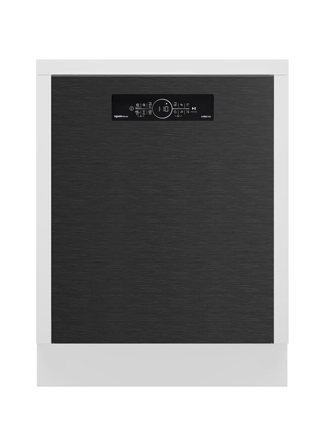 Beko BDDN36541DDP | Onderbouw vaatwasser | Zwart Staal