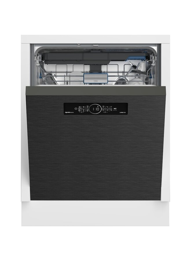 Beko BDDN36541DDP | Onderbouw vaatwasser | Zwart Staal