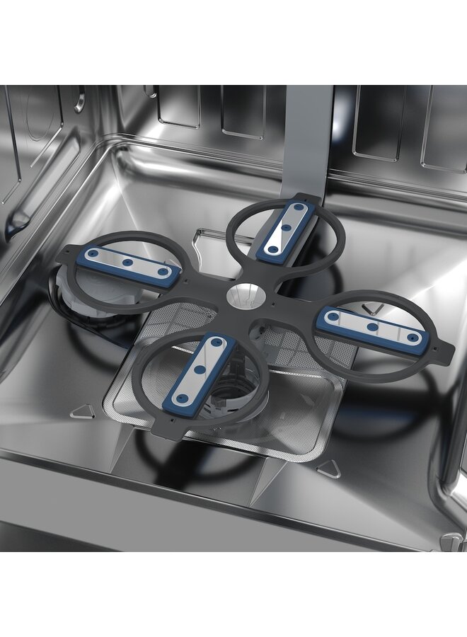 Beko BDDN36541DDP | Onderbouw vaatwasser | Zwart Staal