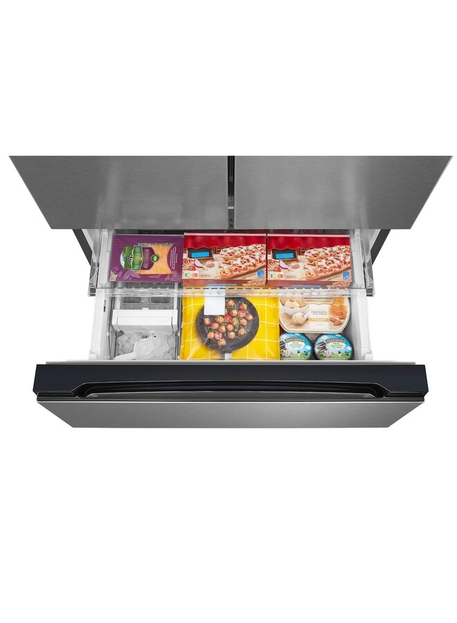 Hanseatic HFD18983DWDI | French Door Amerikaanse koelkast | 83.5 cm