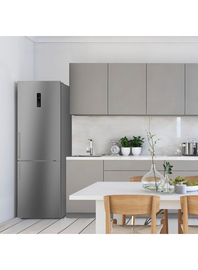 Hanseatic HKGK19560CNFDI | Koelvriescombinatie | RVS