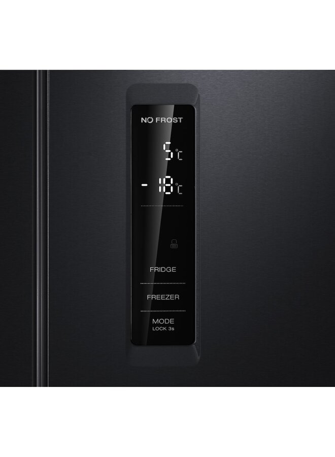 Hanseatic HCDC18080CWDBI | French Door Amerikaanse koelkast | 83.5 cm