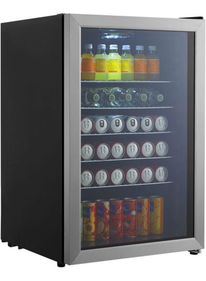 Hanseatic HBC115ECBH | Glasdeur koelkast | Drank koelkast