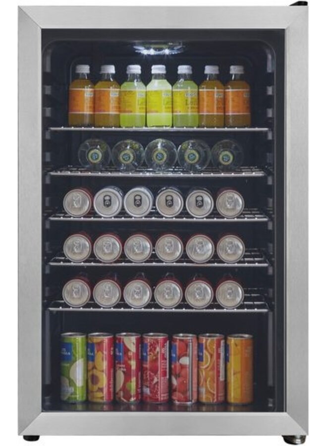 Hanseatic HBC115ECBH | Glasdeur koelkast | Drank koelkast