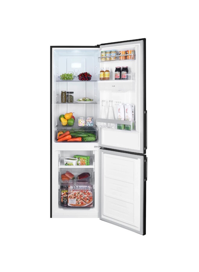 Hanseatic HKGK17954DNFWDBI | Koelvriescombinatie | Zwart