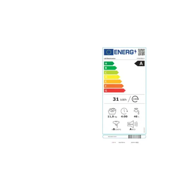 LG F4WX801Y | Wasmachine | 11 kg | AI