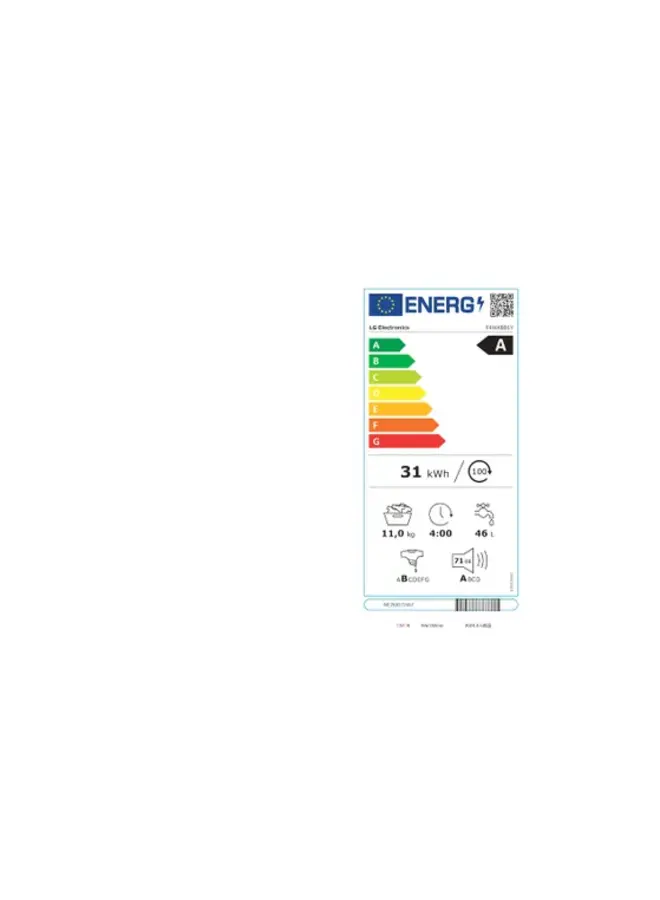 LG F4WX801Y| Wasmachine | 11 kg | AI