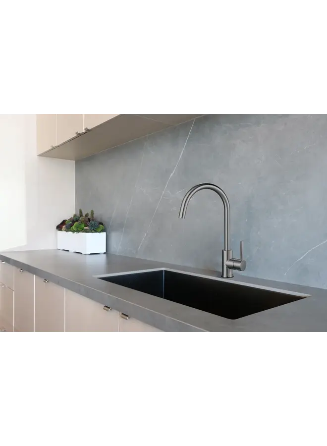 Inventum IMK601BS | Mengkraan | Zwarte RVS | C uitloop