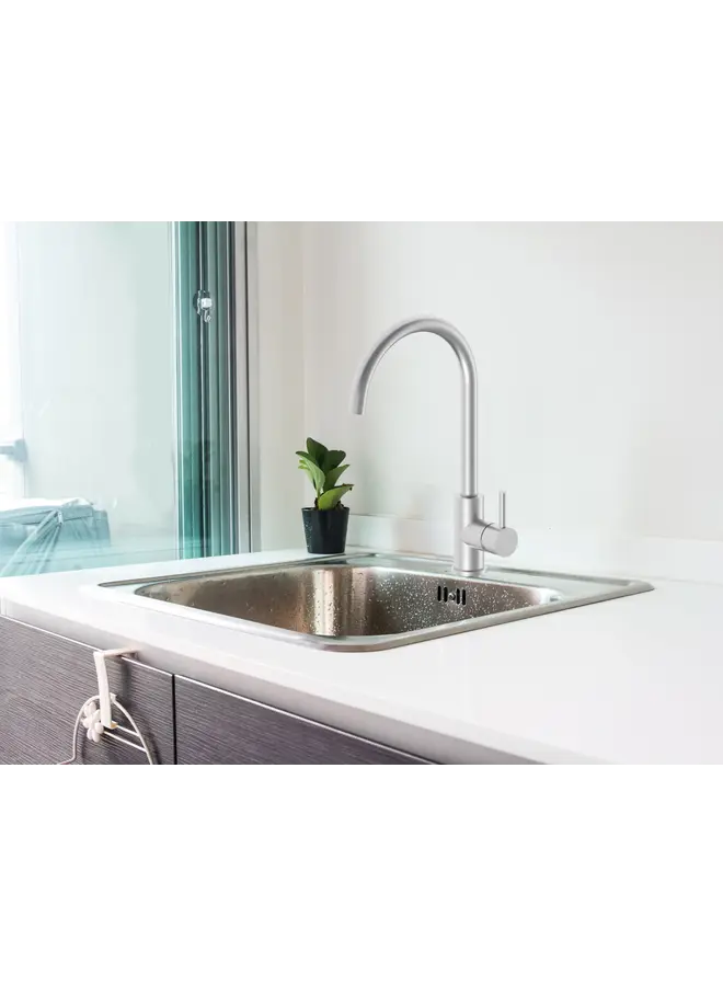 Inventum IMK601RVS | Mengkraan RVS | C Uitloop