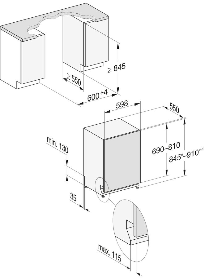 Miele G 7265 SCVI XXL | Inbouw vaatwasser | XL Model