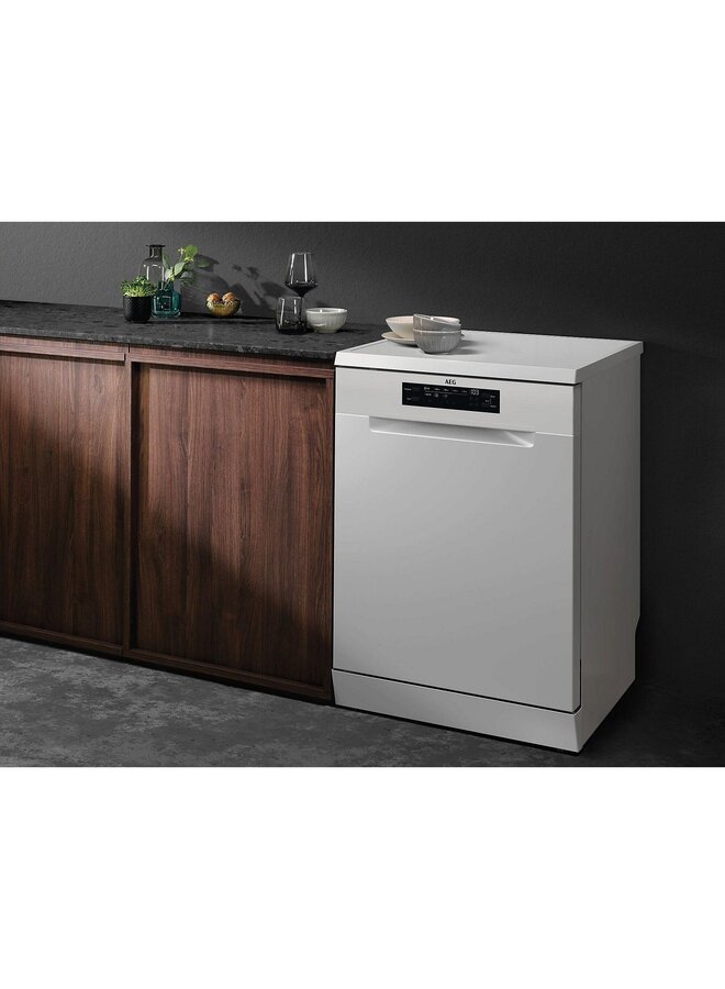 AEG FFB7672APW | Vrijstaande vaatwasseer | Wit | A