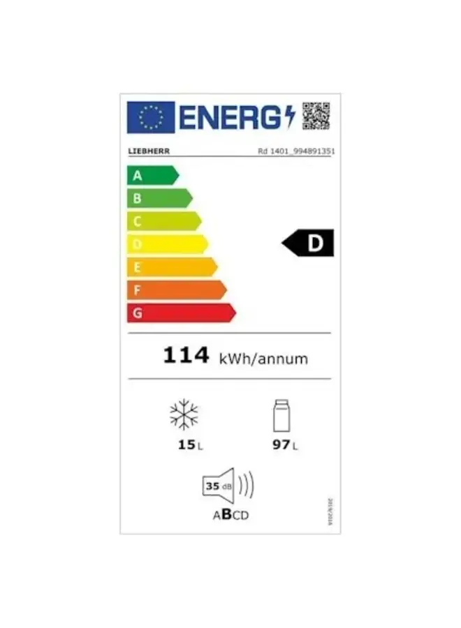 Liebherr RD 1401-20 | Tafelmodel koelkast