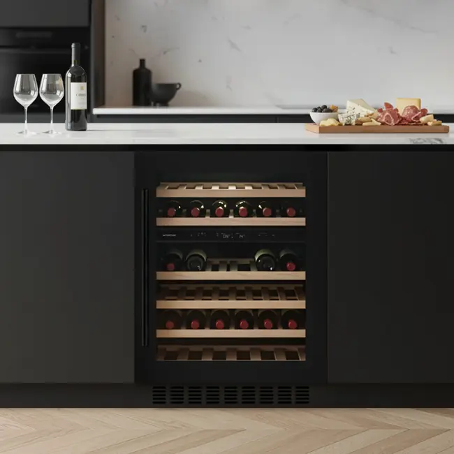 Inventum IKW0822D Wijnklimaatkast - Onderbouw 82 cm - 46 flessen