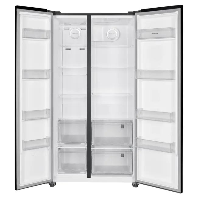 Inventum  SKV0180B | Amerikaanse koelkast | Zwart