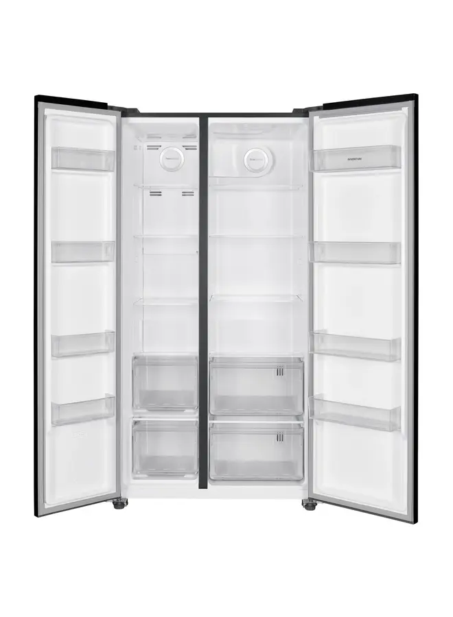 Inventum SKV0180B | Amerikaanse koelkast | Zwart