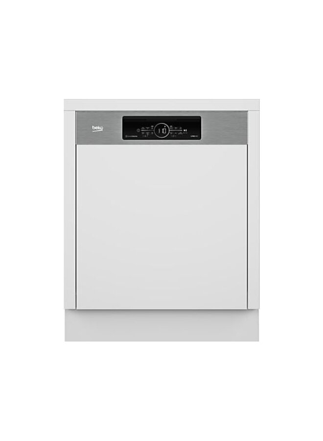 Beko BDSN36461XC | Half geintegreerde vaatwasser