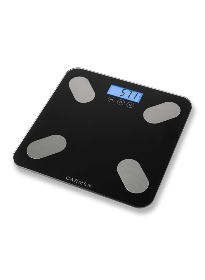 Carmen CBS0301B | Personenweegschaal | Zwart