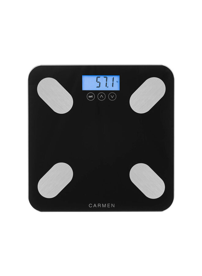 Carmen CBS0301B | Personenweegschaal | Zwart
