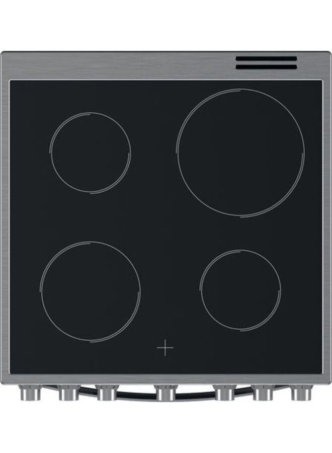 Indesit IS67V5PCX/E | Keramisch fornuis | RVS | 60cm