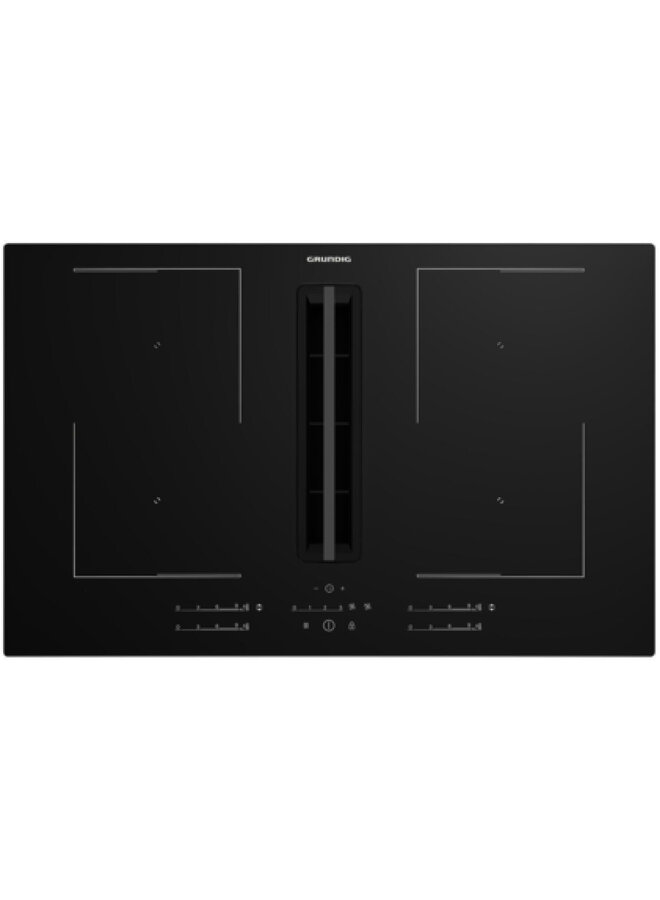 Grundig GIEH 834480 P | Inductie kookplaat met afzuiging