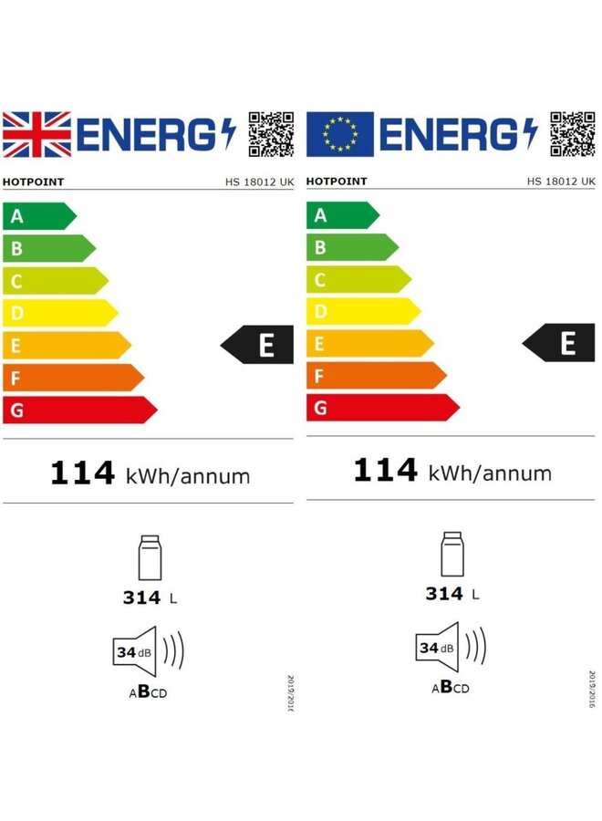 Hotpoint ( Bauknecht ) HS 18012 | Inbouw koelkast | 178 cm