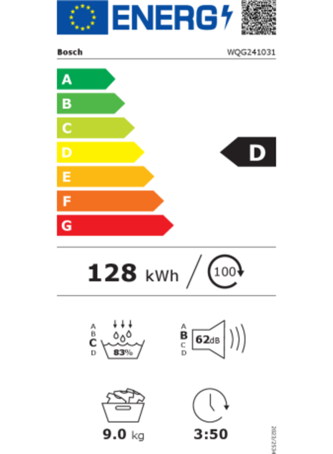 Bosch WQG241031 | Warmtepompdroger | 9 kg