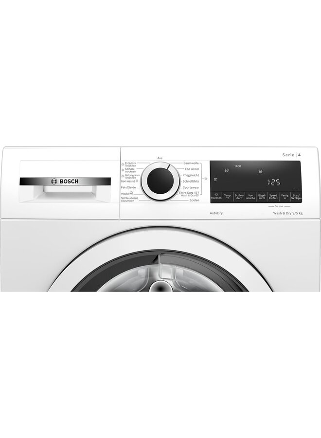 Bosch WNA13441 | Wasdroogcombinatie | 9 - 5 kg Iron Assist