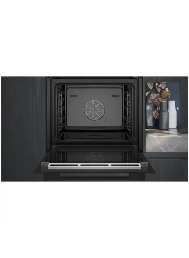 Siemens HS736G3B1 | Inbouw oven met stoom | Zwart