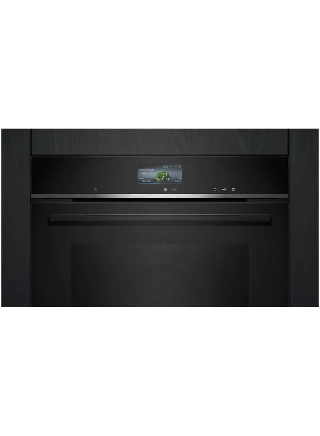 Siemens HS736G3B1 | Inbouw oven met stoom | Zwart