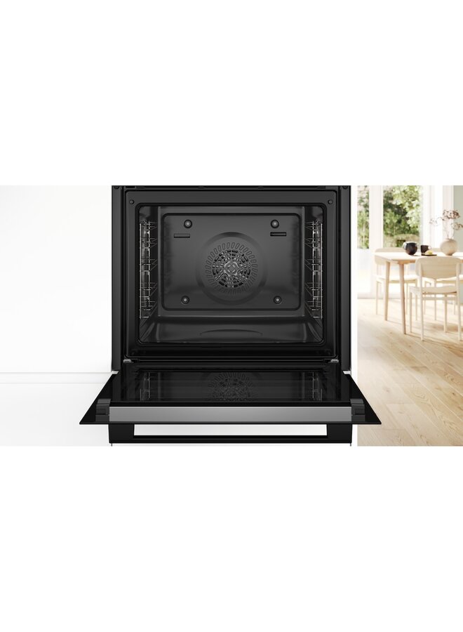 Bosch HBA272BB3 | Inbouw oven | Zwart | 60 cm | Pyrolyse